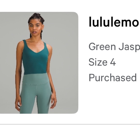 Align High Rise Mini Flare Pants 32” Green Jasper - Picture 2 of 3